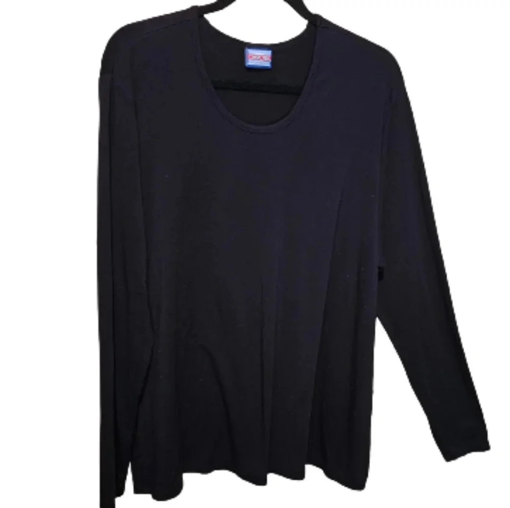 Cherokee Under Scrub knit T Black